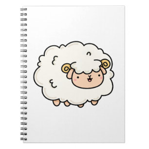 Cute Kawaii Little Lamb Notebook