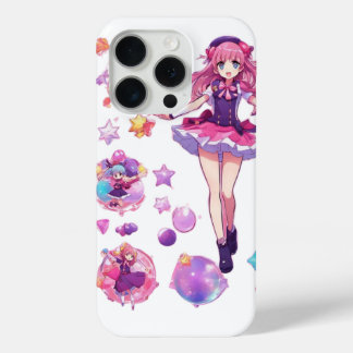 Cute Kawaii Magical Girl iPhone 15 Cover