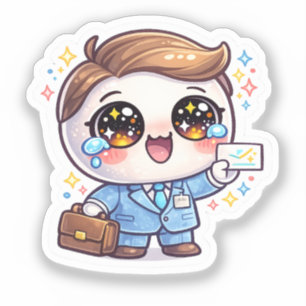 Cute Kawaii Medical Doctor Glasses Suit Briefcase