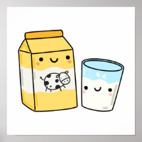 Cute Kawaii Milk