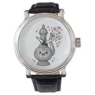 Cute Kawaii Moroccan Silver Rosewater Sprinkler Mr Watch