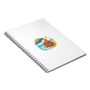 Cute Kawaii Moroccan Tajine Beach Vacation Sticker Notebook