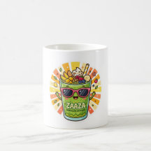 Cute Kawaii Moroccan Zaaza Summer Avocado SSticker