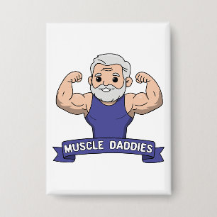 Cute Kawaii Muscle Daddy Bearded Bodybuilder