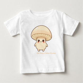 Cute Kawaii Mushroom Character Baby T-Shirt