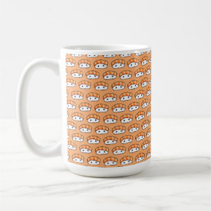 Cute Kawaii Nigiri Sushi Seamless Pattern Coffee Mug