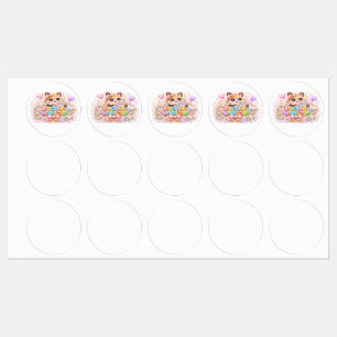 Cute Kawaii Packed With Love Teddy Bear Pastel Pin