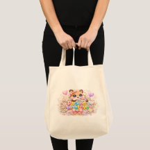 Cute Kawaii Packed With Love Teddy Bear Pastel Pin
