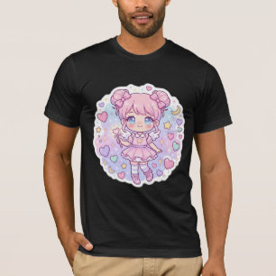Cute Kawaii Pastel Chibi Anime Aesthetic T-shirt
