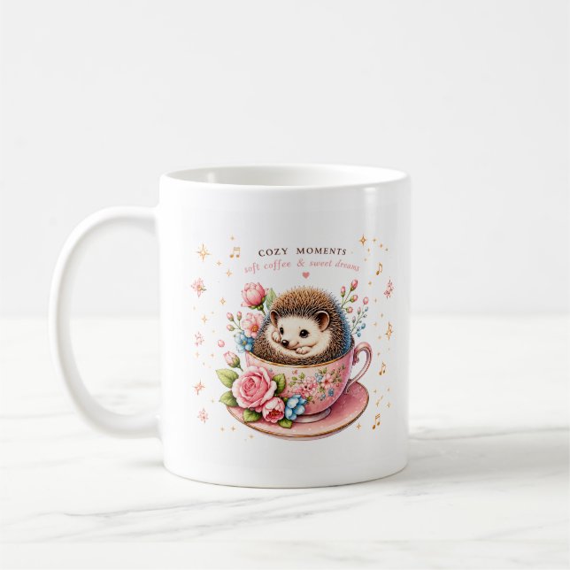 Cute Kawaii Pastel Coffee Cup (Left)