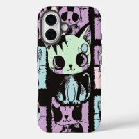 Cute Kawaii Pastel Goth Patchwork Gothic Creepy