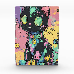 Cute Kawaii Pastel Goth Patchwork Gothic Creepy Photo Block