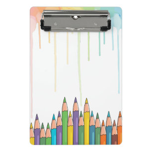 Cute Kawaii Pencil Case Mini Clipboard