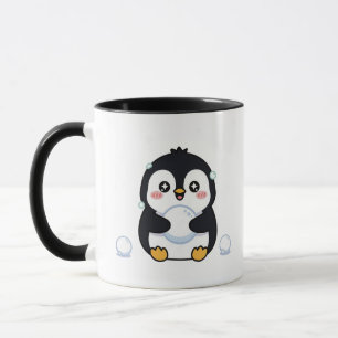Cute Kawaii Penguin Cozy Winter Mug