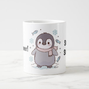 Cute Kawaii Penguin Mug – Stay Cosy, Stay Happy