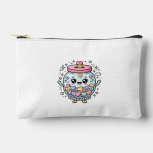Cute Kawaii Piggy Bank Charity Jar Heart Coin Stic Accessory Pouch