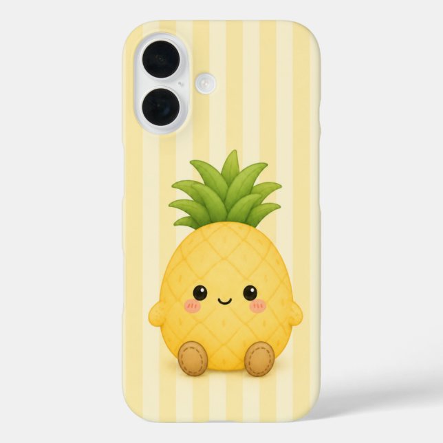 Cute Kawaii Pineapple Phone Case  (Back)