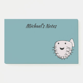 Cute Kawaii Puffer Fish Post-it Notes