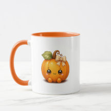 Cute Kawaii Pumpkin Mug