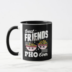 Cute Kawaii Ramen Bowls Best Friends Pastel Mug