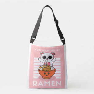 Cute Kawaii Ramen Crossbody Bag