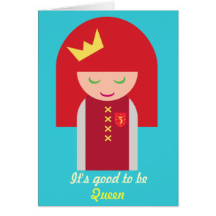 Cute Kawaii Redheaded Warrior Queen