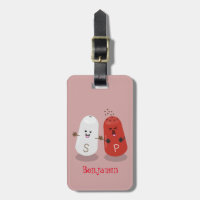 Cute kawaii salt and pepper shakers cartoon