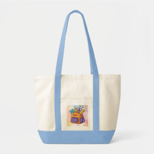 Cute Kawaii School Backpack and Supplies Tote Bag