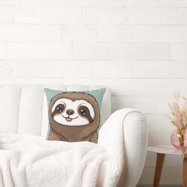 Cute Kawaii Sloth Cushion (Couch)