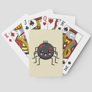 Cute Kawaii Spider Playing Cards