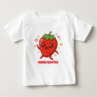 Cute Kawaii Strawberry Baby T-Shirt