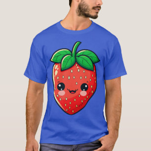 Cute Kawaii Strawberry Fruit Grower Farm T-Shirt