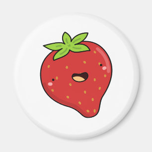 Cute Kawaii Strawberry Magnet