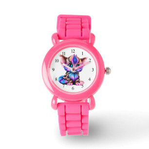 Cute Kawaii Striped Baby Kitten    Watch