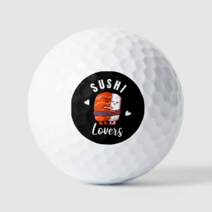 Cute Kawaii Sushi lovers Golf Balls