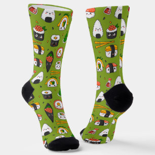 Cute Kawaii Sushi  Socks