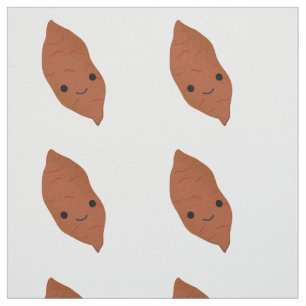 Cute Kawaii Sweet Potato Fabric