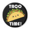 Cute kawaii Taco Time! button