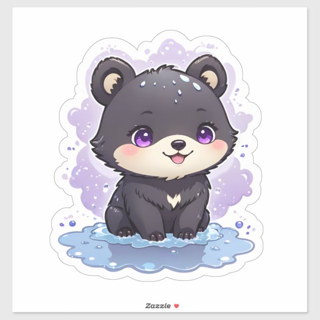 Cute Kawaii Teddy Bear (Sheet)