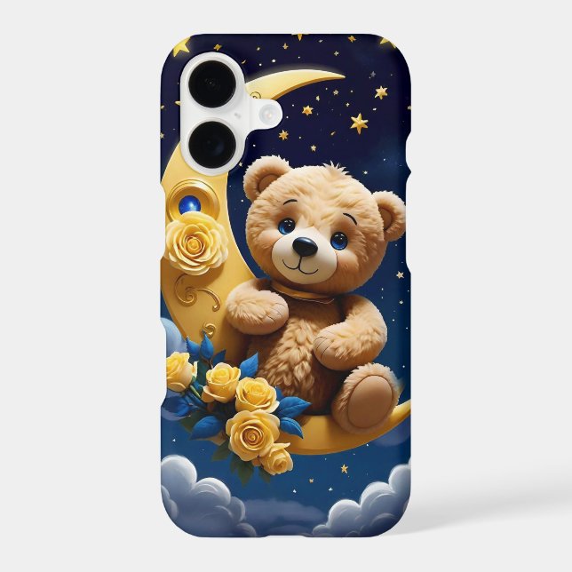 Cute Kawaii Teddy Bears Case-Mate iPhone 17 Case (Back)