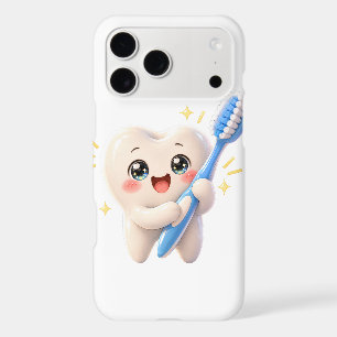 Cute Kawaii Tooth Character Dental Hygiene Phone C