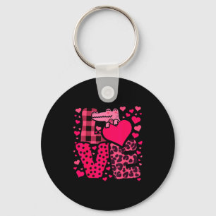 Cute Kawaii Valentine Crocodiles Love Hearts Valen Key Ring