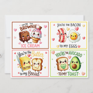 Cute Kawaii Valentine's Classroom Cards