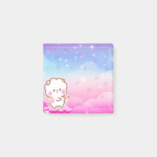 Cute Kawaii Valentines Cupid Jinnie Post-it Notes