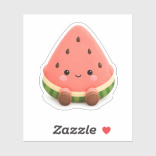 Cute Kawaii Watermelon Sticker