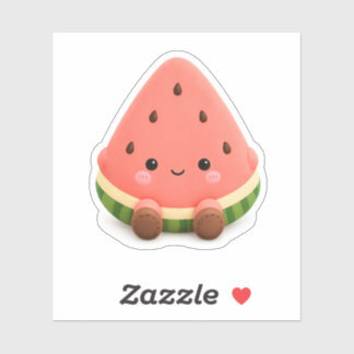 Cute Kawaii Watermelon Sticker