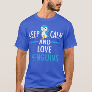 Cute Keep Calm Love Penguins T-Shirt