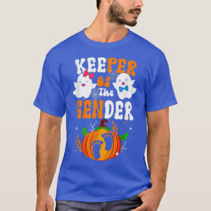 Cute Keeper of the Gender Reveal Baby Announcement T-Shirt