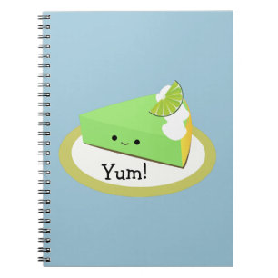 Cute Key Lime Pie Notebook