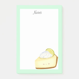 Cute Key Lime Pie Post-it Notes